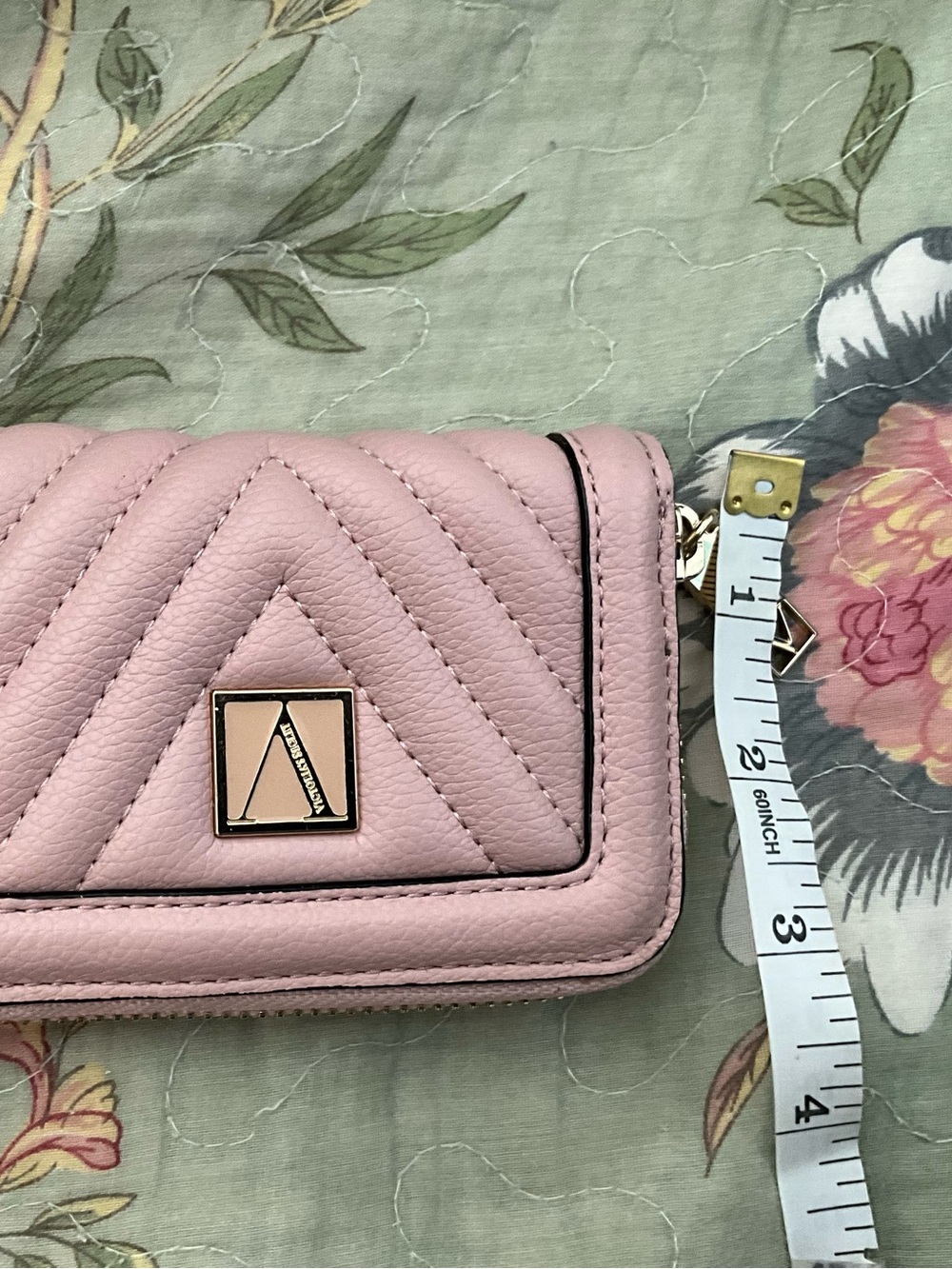 NWOT Victoria’s Secret Card Holder Quilted Small Wallet Pink Mauve - Picture 7 of 7